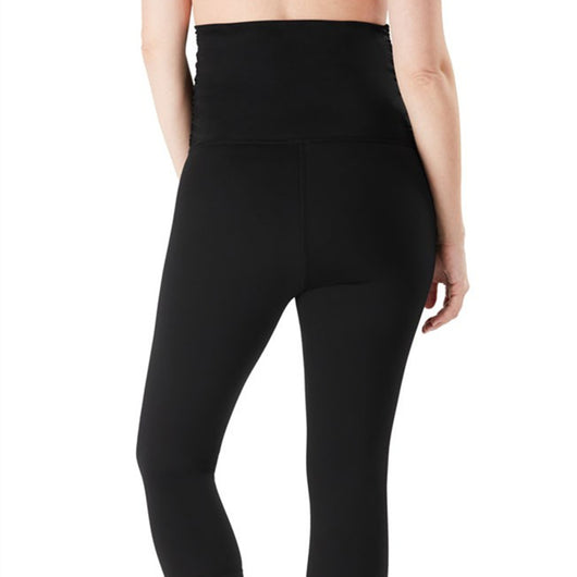 Leggins de Maternidad con Pliegues en Cintura de Algodón Colorido - Image 2