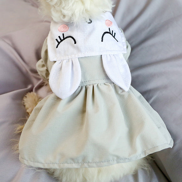 Vestido Princesa Conejo Dormilón con Orejas - Colección Primavera Verano