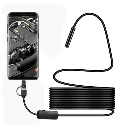 Endoscopio USB Tipo-C 3 en 1 para Android y Dispositivos Móviles - Image 9