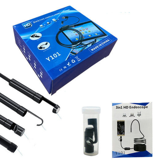 Endoscopio USB Tipo-C 3 en 1 para Android y Dispositivos Móviles - Image 5