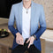 Blazer Slim Fit Coreano Casual Moderno para Hombre