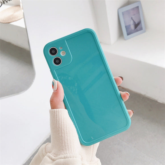 Funda para iPhone 12 de Colores Brillantes con Acabado Glossy
