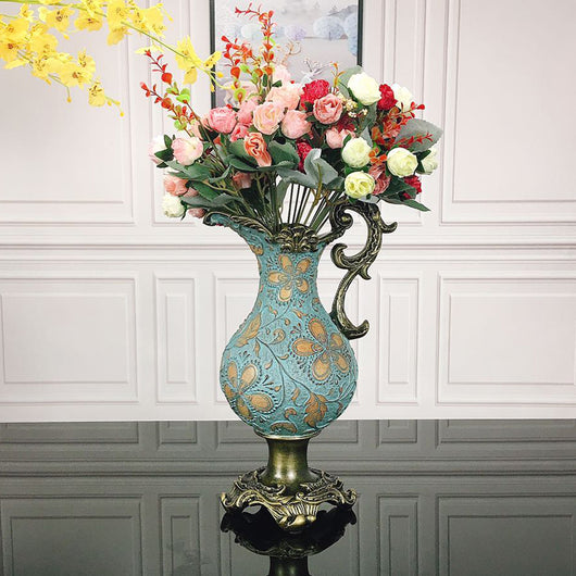 Jarrón Decorativo Estilo Europeo para Flores Secas y Arreglos Florales - Image 6