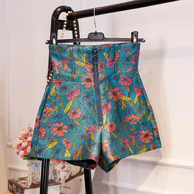 Shorts Anchos de Pierna Suelta - Pantalones Casuales A-Line para Mujer - Image 7