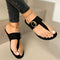 Sandalias y Pantuflas Planas Trendy Talla Grande - Estilo Europeo y Americano
