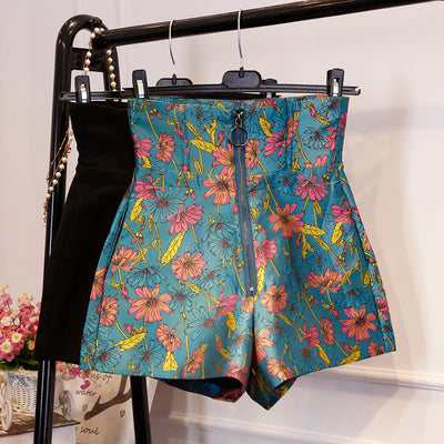 Shorts Anchos de Pierna Suelta - Pantalones Casuales A-Line para Mujer - Image 5