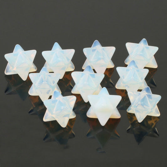 Merkaba Estrella de David en Piedra Natural Europea y Americana - Image 2