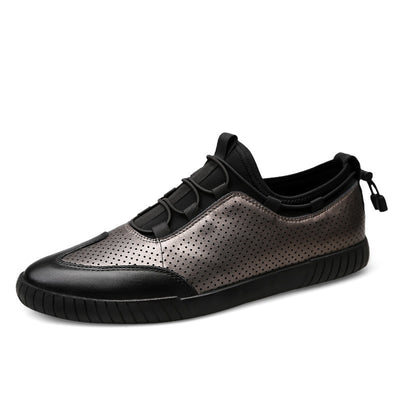 Zapatos Casuales de Cuero para Hombre Talla Grande, Estilo Británico Transpirable - Image 2
