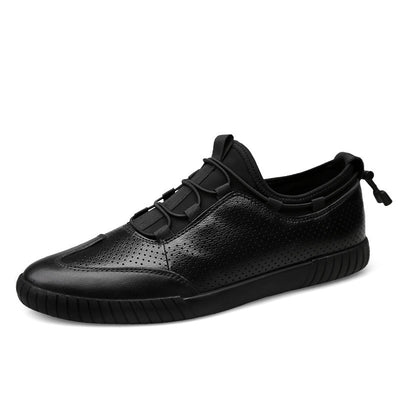 Zapatos Casuales de Cuero para Hombre Talla Grande, Estilo Británico Transpirable - Image 4