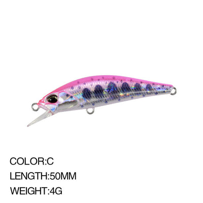 Carnada Micro Partículas 50mm 4.5g para Lubina de Agua Dulce - Atrayente Rojo Intenso - Image 10