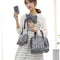 Bolso de Hombro Patrón Serpiente - Cartera Diagonal Versátil