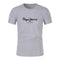 Camiseta Estampada de Manga Corta Unisex para Verano