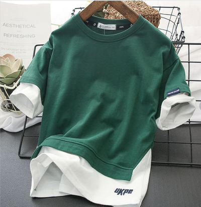 Blusa Falsa de Dos Piezas Tendencia - Image 10