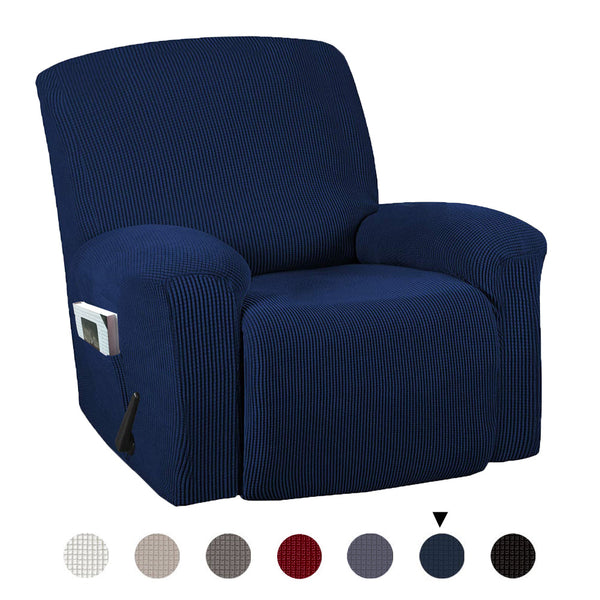 Funda Elástica para Sillón Reclinable de Color Sólido