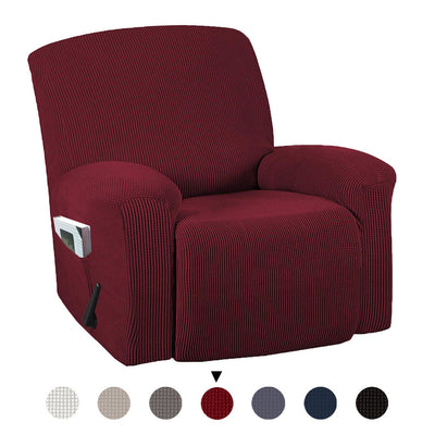 Funda Elástica para Sillón Reclinable de Color Sólido - Image 5