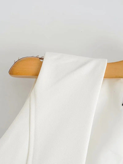 Chaleco Escote V Estilo Europeo Verano - Diseño Moderno - Image 8