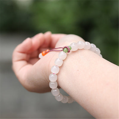 Pulsera de Jade Hetian Blanco Raíz de Loto - Image 6