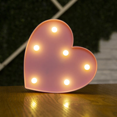 Letras y Números LED Luminosos para Decoración - Lámpara de Batería Romántica - Image 101