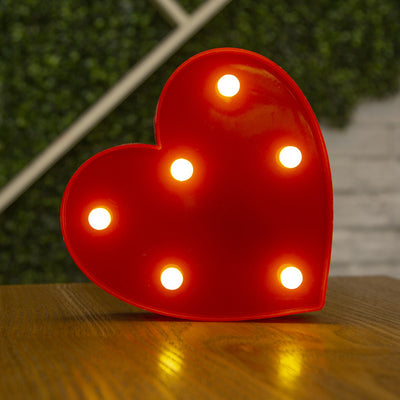 Letras y Números LED Luminosos para Decoración - Lámpara de Batería Romántica - Image 102