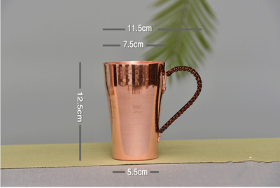 Taza de Cobre Rojo Artesanal Premium - Vaso Personalizado para Cerveza y Bebidas - Image 6