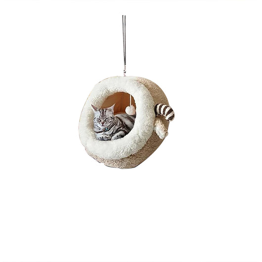 Colgante de Gato de Madera Artesanal - Image 5