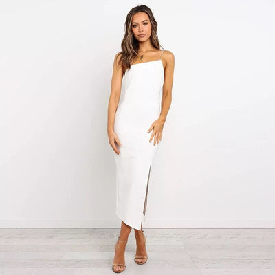 Vestido Formal Negro Corto Elegante para Eventos y Fiestas - Image 2