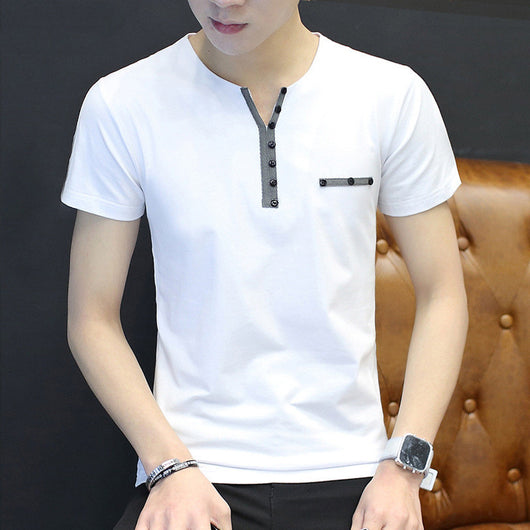 Camiseta Deportiva Hombre Manga Corta Chao Brand - Algodón Puro Verano - Image 9
