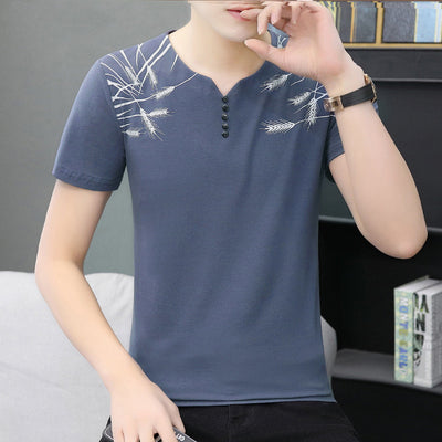 Camiseta Deportiva Hombre Manga Corta Chao Brand - Algodón Puro Verano - Image 4
