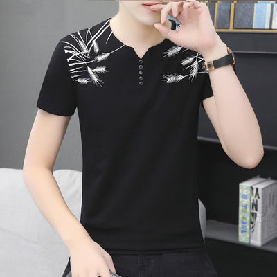 Camiseta Deportiva Hombre Manga Corta Chao Brand - Algodón Puro Verano - Image 3