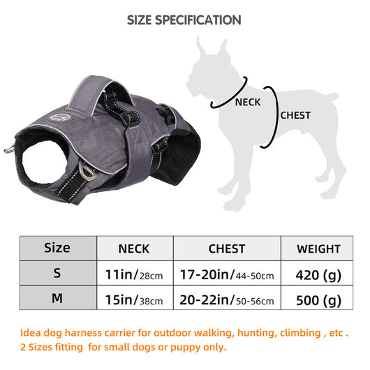 Mochila Multifuncional para Mascotas con Protección Dorsal - Image 7