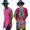 Camiseta de Algodón para Hombre con Diseño Africano Daxiji