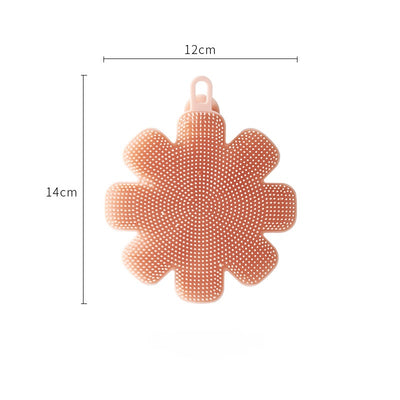 Cepillo de Silicona Floral para Lavar Ollas Antiadherentes - Image 6
