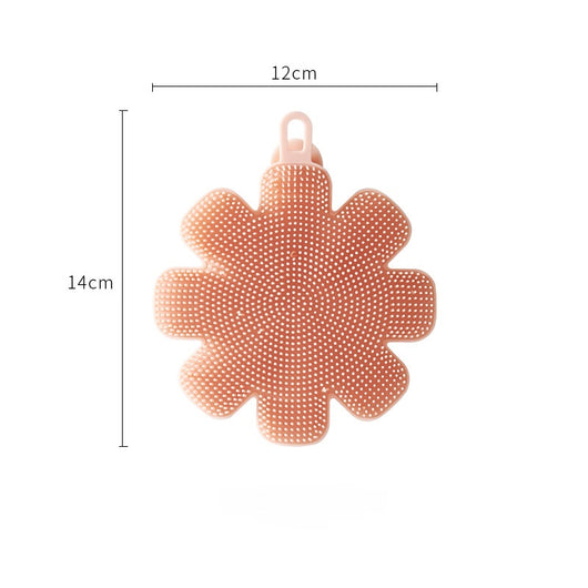Cepillo de Silicona Floral para Lavar Ollas Antiadherentes - Image 6