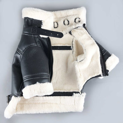 Abrigo de Lujo para Perros Otoño Invierno con Pelaje Grueso - Image 3