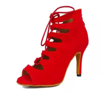 Zapatos de Baile Cómodos para Mujer con Tacón Medio-Alto y Suela Suave - Image 7