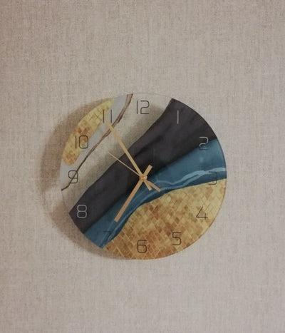 Reloj de Pared Mármol Nórdico Lujo para Sala de Estar - Image 3