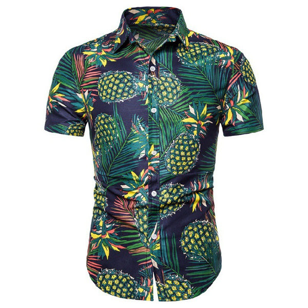 Conjunto Africano para Hombre: Camisa y Pantalones Cortos