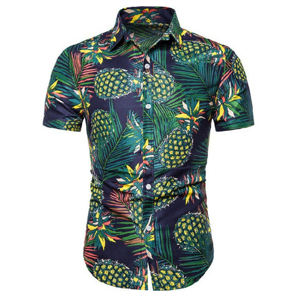 Men's African Set: Shirt and Shorts