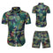 Men's African Set: Shirt and Shorts