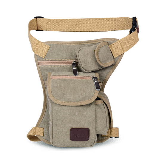 Bolsa de Lona para Pierna Casual - Estilo Coreano para Viajes y Pesca - Image 2