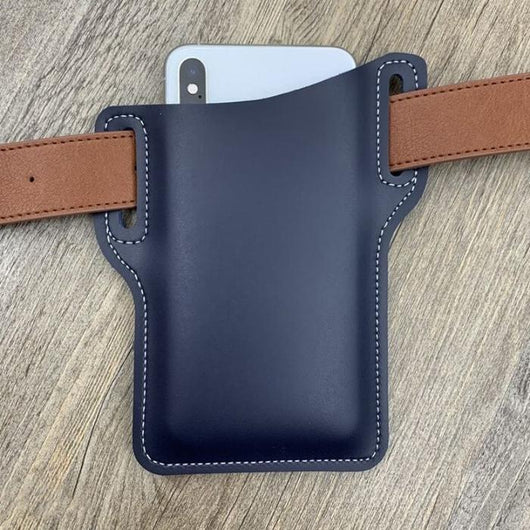Bolsa Cintura Piel PU con Soporte para Celular - Cartera Multiuso - Image 5