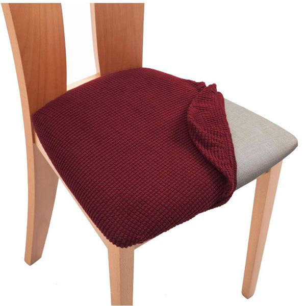 Funda de Cojín Cuadrada para Silla de Oficina y Hogar