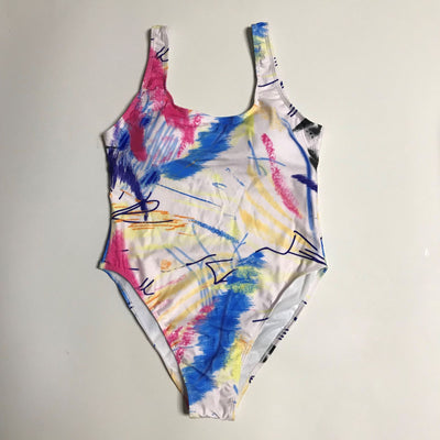 Traje de Baño Estampado Talla Grande para Mujer - Diseño Fashion One Piece - Image 9