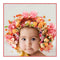 Diadema Floral para Bebé y Niña - Accesorios para el Cabello con Flores