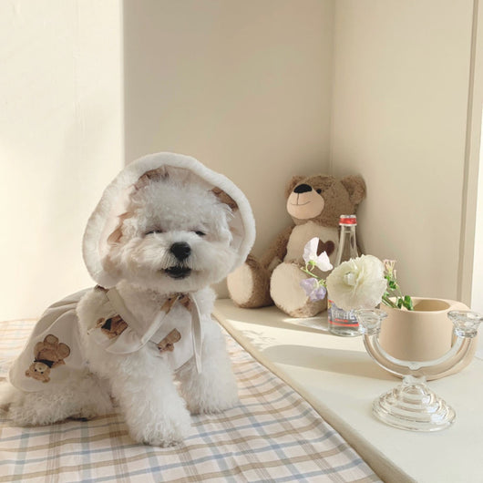 Falda Tirantes para Perro con Diseño Osito Bichón Teddy - Image 6