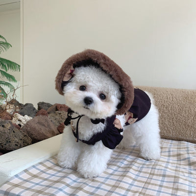 Falda Tirantes para Perro con Diseño Osito Bichón Teddy - Image 3
