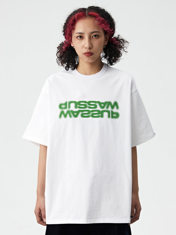 Camiseta Manga Corta Hombre Verano Phantom Logo Cuello Redondo Suelta Casual