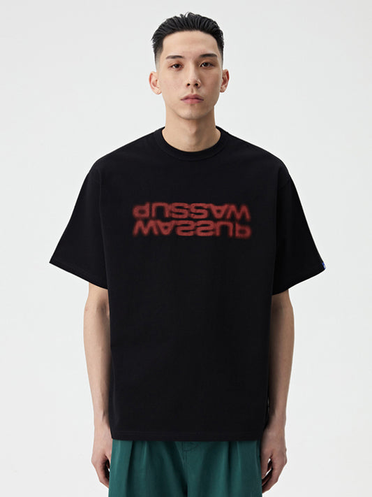 Camiseta Manga Corta Hombre Verano Phantom Logo Cuello Redondo Suelta Casual