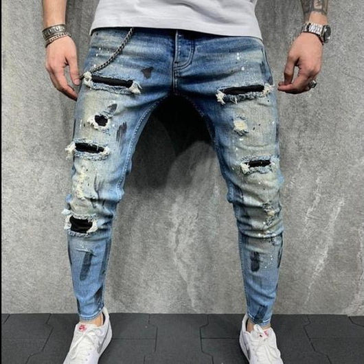Jeans Skinny Rotos con Stretch - Image 6