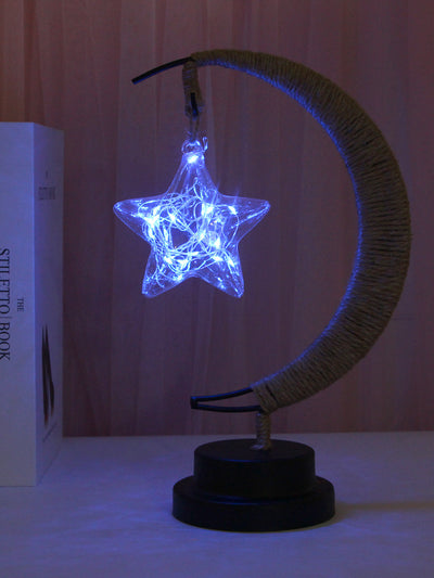 Lámpara Decorativa LED Luna y Estrellas con Alambre de Cobre - Image 16
